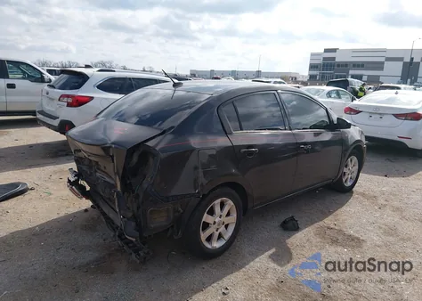 2008 Nissan Sentra 2.0Sl из США, поврежденный, VIN 3N1AB61E08L662870
